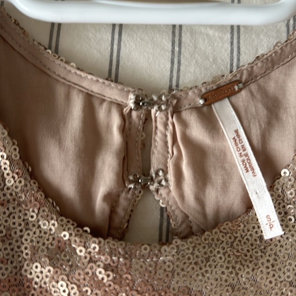 Free people gold sequin dress - Picture 4 of 4